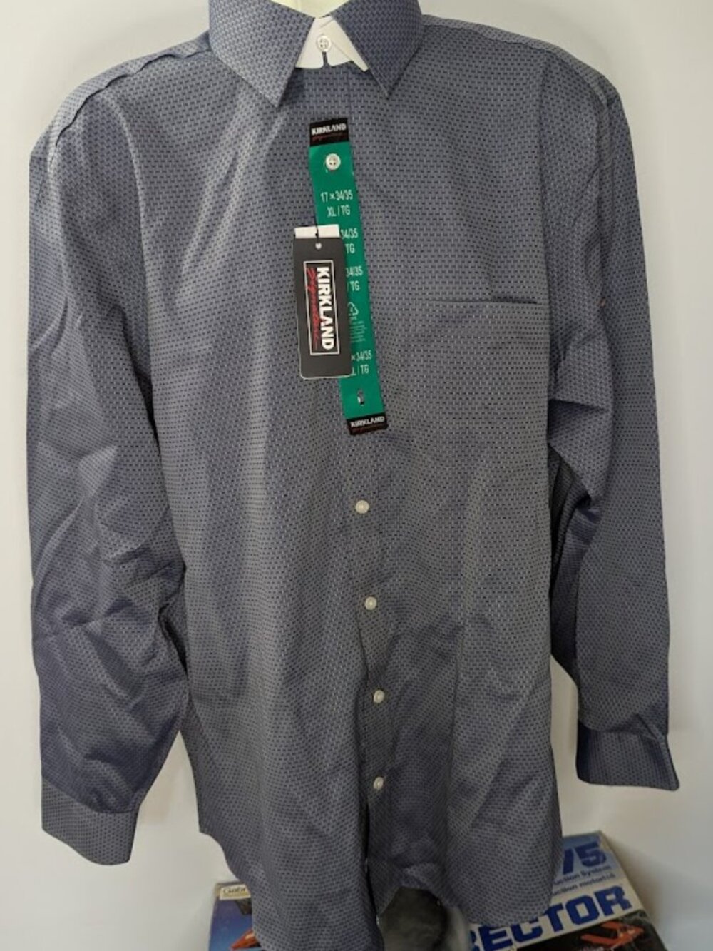 Men's Kirkland Signature Dress Shirt.